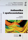 Jednostka i społeczeństwo. Podejście psychologiczne