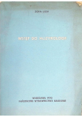 Wstęp do muzykologii