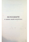 Monografie w zakresie Dziejów Nowożytnych 1910r.