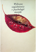 Wybrane zagadnienia z psychologii muzyki