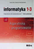 Informatyka 1-3 Algorytmika I Programowanie Podręcznik dla liceum i technikum zakres podstawowy