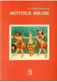 Instytucje biblijne
