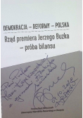 Rząd premiera Jerzego Buzka próba bilansu