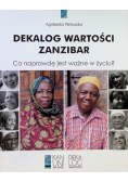 Dekalog wartości Zanzibar dedykacja autorki