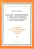 Dialog powieściowy i jego konteksty