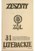 Zeszyty Literackie Tom 31