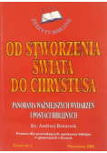 Od stworzenia świata do chrystusa