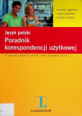 Język polski Poradnik korespondencji użytkowej