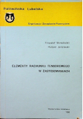 Elementy rachunku tensorowego w zastosowaniach