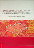 Psychologia europejska w okresie międzywojennym