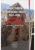 Wielki terror w sowieckiej Gruzji 1937 1938 Represje wobec Polaków Tom 1