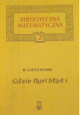 Gdzie tkwi błąd