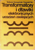 Transformatory i dławiki elektronicznych urządzeń zasilających