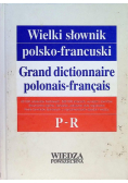 Wielki słownik polsko-  francuski Tom III P-R