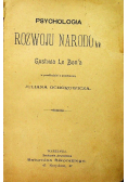 Psychologia rozwoju narodów 1897 r.