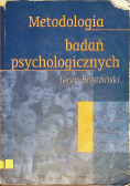 Metodologia badań psychologicznych