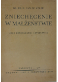 Zniechęcenie w małżeństwie, 1936 r.