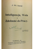 Inteligencja, wola i zdolność do pracy 1911 r.