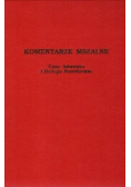 Komentarze Mszalne Czas Adwentu i Bożego Narodzenia