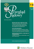 Przegląd Sądowy Nr 7-8