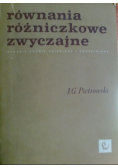 Równania różniczkowe zwyczajne