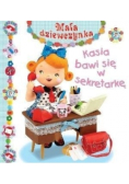 Kasia bawi się w sekretarkę