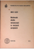 Modelowanie układów mechanicznych na maszynach analogowych