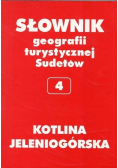 Słownik geografii turystycznej Sudetów 4 Kotlina Jeleniogórska