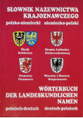 Słownik nazewnictwa krajoznawczego polsko - niemiecki i niemiecko - polski
