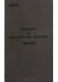 Grundriss der Aszetischen und Mystischen Theologie ,1931r.