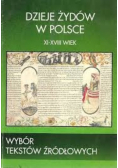 Dzieje żydów w Polsce XI-XVIII wiek