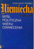 Niemiecka myśl polityczna wieku oświecenia