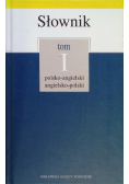 Słownik polsko - angielski i angielsko - polski Tom 1