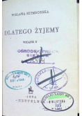 Dlatego żyjemy
