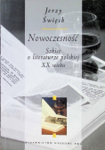 Nowoczesność Szkice o literaturze polskiej XX wieku