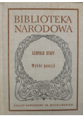 Staff Wybór poezji