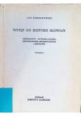 Wstęp do historii Słowian