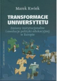 Transformacje uniwersytetu