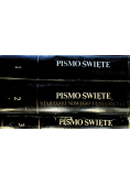 Pismo Święte Starego i Nowego Testamentu Tom 1 do 3