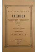 Przypowieściowy lexikon talmudyczny i midraszowy