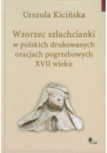 Wzorzec szlachcianki w polskich drukowanych oracjach pogrzebowych XVII wieku