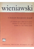 II koncert skrzypcowy d moll