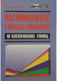 Rachunkowość i analiza finansowa w kierowaniu firmą