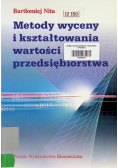 Metody wyceny i kształtowania wartości przedsiębiorstwa