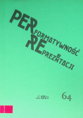 Performatywność reprezentacji