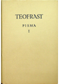 Teofrast Pisma Tom  I