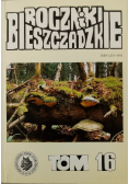 Roczniki Bieszczadzkie Tom 16