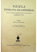 Dzieła Zygmunta Krasińskiego 1934 r.