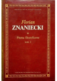 Pisma filozoficzne Tom 1