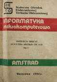 Informatyka mikrokomputerowa  Instrukcja obsługi Amstrad CPC 6128